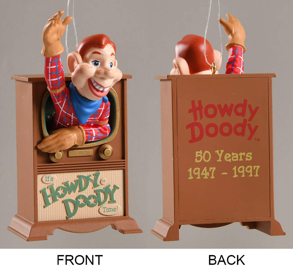 1997 Hallmark Christmas Ornaments Howdy Doody - Boxed by Hallmark Gold Crown-1