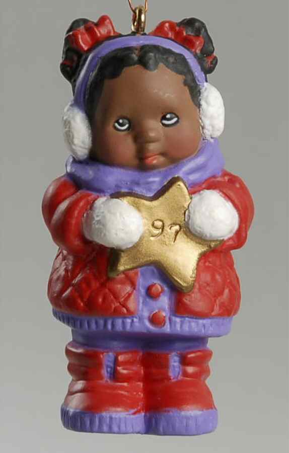 1997 Hallmark Christmas Ornaments Snowgirl - Boxed by Hallmark Gold Crown-1