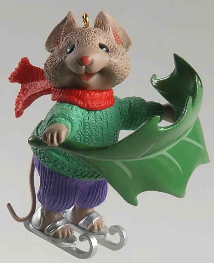 1997 Hallmark Christmas Ornaments Breezin' Along - Boxed by Hallmark Gold Crown-1