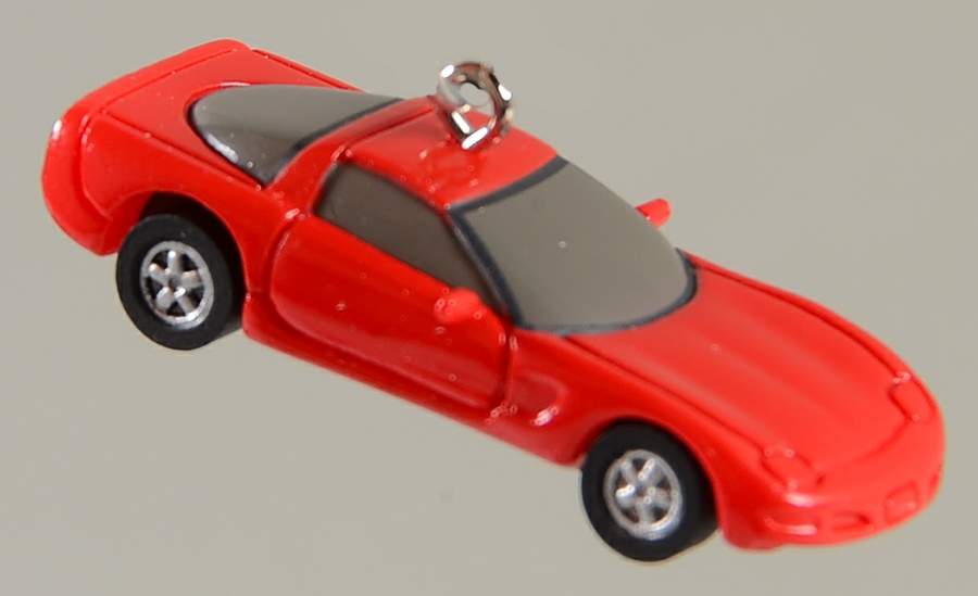 1997 Hallmark Christmas Ornaments 1997 Corvette-Mini - No Box by Hallmark Gold Crown-1