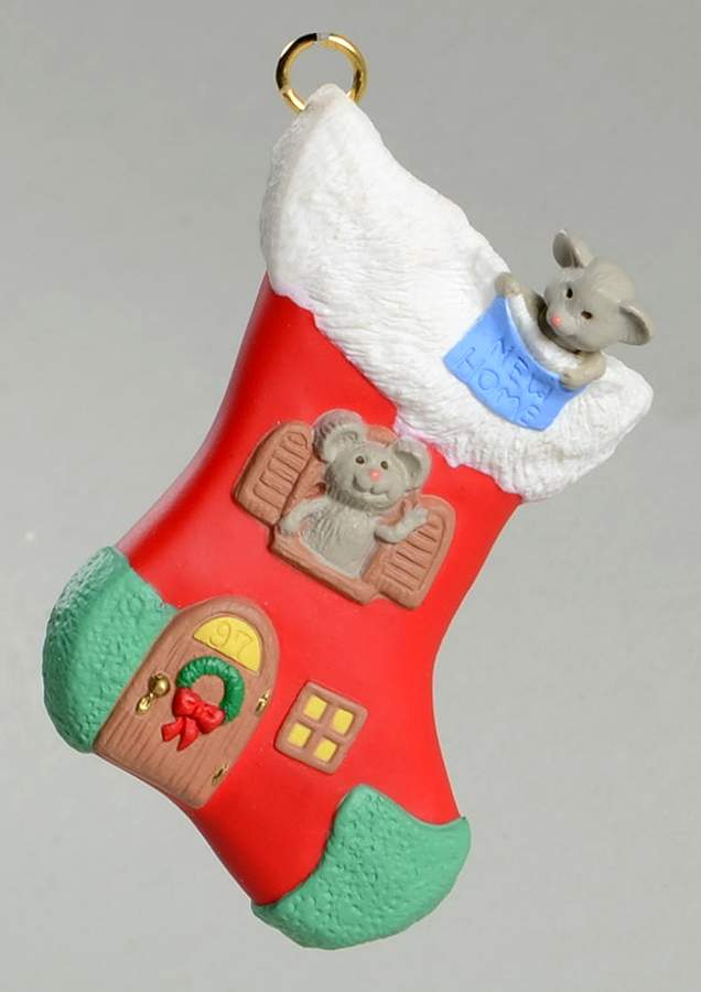 1997 Hallmark Christmas Ornaments New Home - Boxed by Hallmark Gold Crown-1