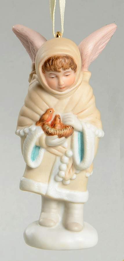 1997 Hallmark Christmas Ornaments Angel Friend-Porcelain - No Box by Hallmark Gold Crown-1