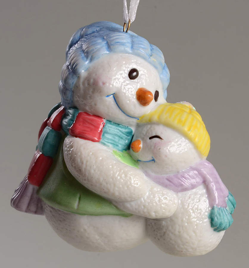 2000 Hallmark Christmas Ornaments Warm Kindness-Snowman - Boxed by Hallmark Gold Crown-1