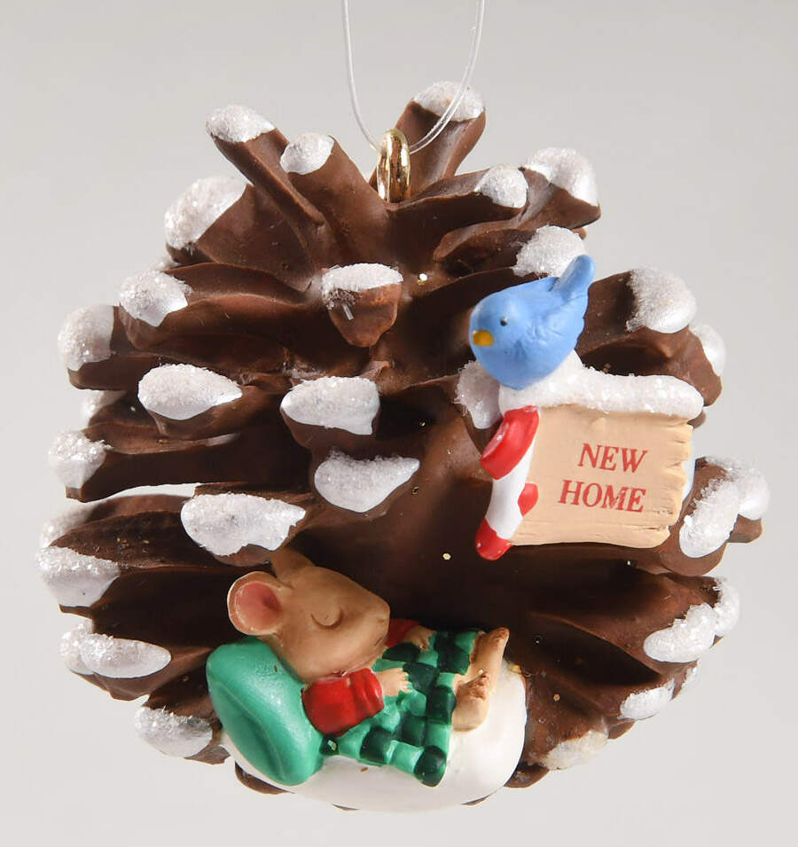 2000 Hallmark Christmas Ornaments New Home - Boxed by Hallmark Gold Crown-1