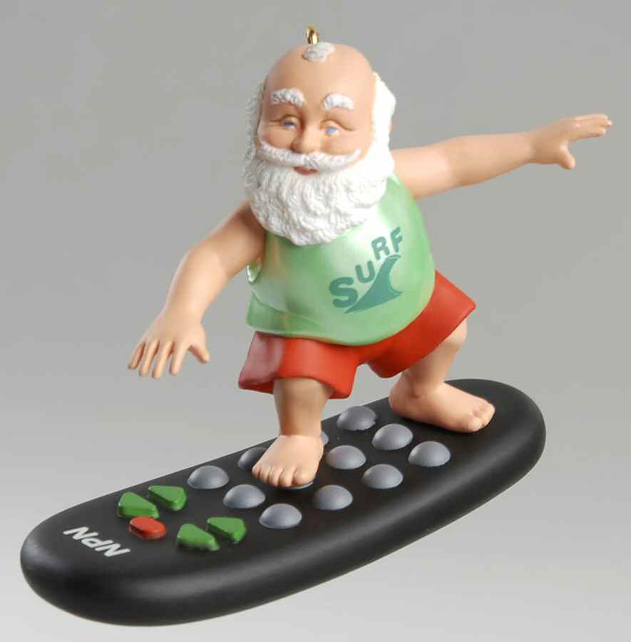 2000 Hallmark Christmas Ornaments North Pole Network - Boxed by Hallmark Gold Crown-1