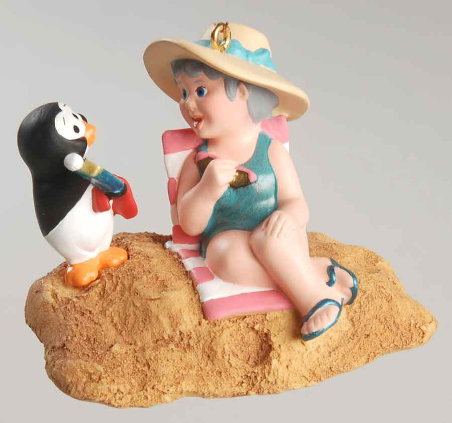 2000 Hallmark Christmas Ornaments Mrs Claus's Holiday - No Box by Hallmark Gold Crown-1