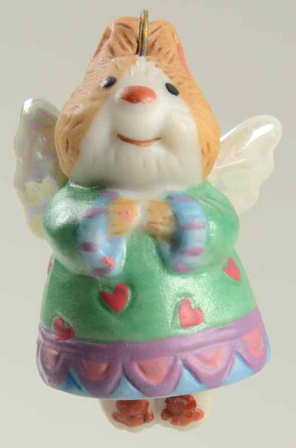 2000 Hallmark Christmas Ornaments Celestial Bunny - Boxed by Hallmark Gold Crown-1