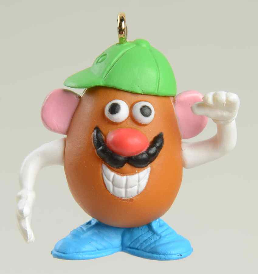 2000 Hallmark Christmas Ornaments Mr. Potato Head - Miniature - Boxed by Hallmark Gold Crown-1