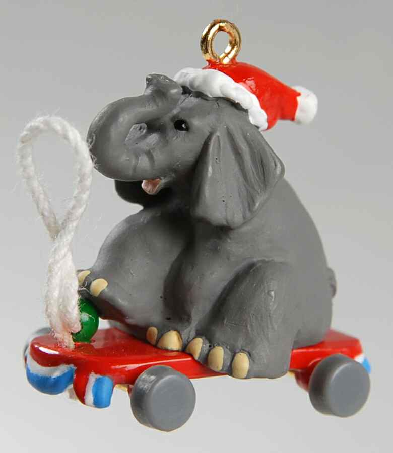 2000 Hallmark Christmas Ornaments Loyal Elephant - No Box by Hallmark Gold Crown-1