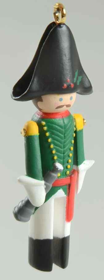 Clothespin Soldier-Miniature French Officer - Boxed by Hallmark Gold Crown-1