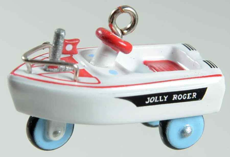 Kiddie Car Classic-Miniature Jolly Roger Flagship - Boxed by Hallmark Gold Crown-1