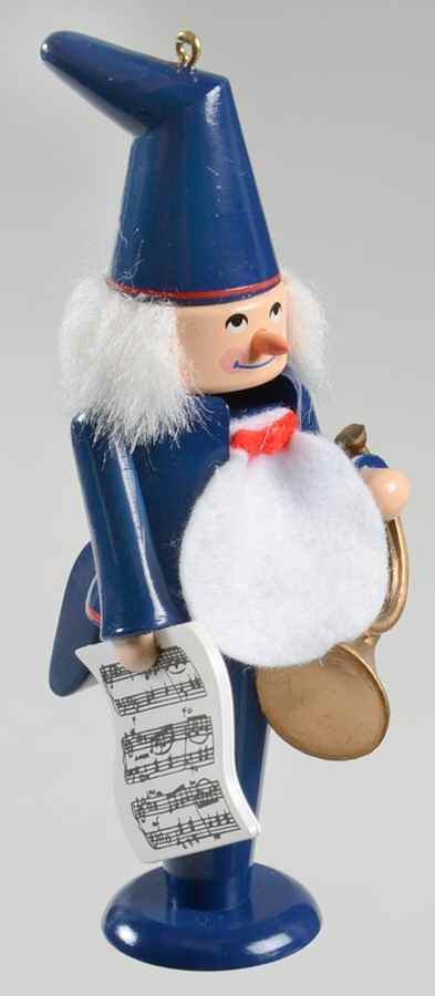 North Pole Nutcracker Ludwig-The Musician - Boxed by Hallmark Gold Crown-1
