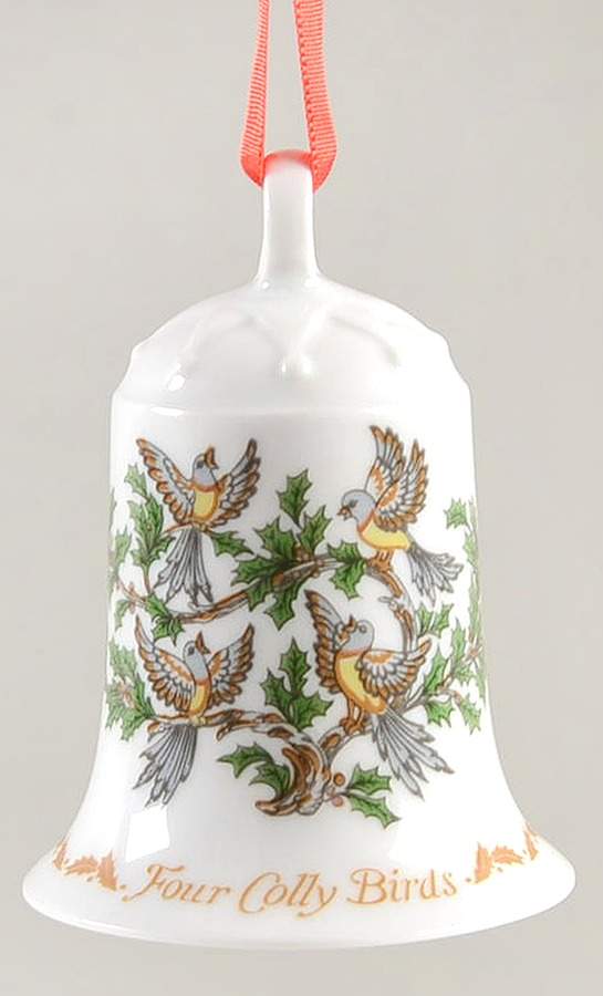 Twelve Days of Christmas Four Colly Birds - No Box by Hutschenreuther-1