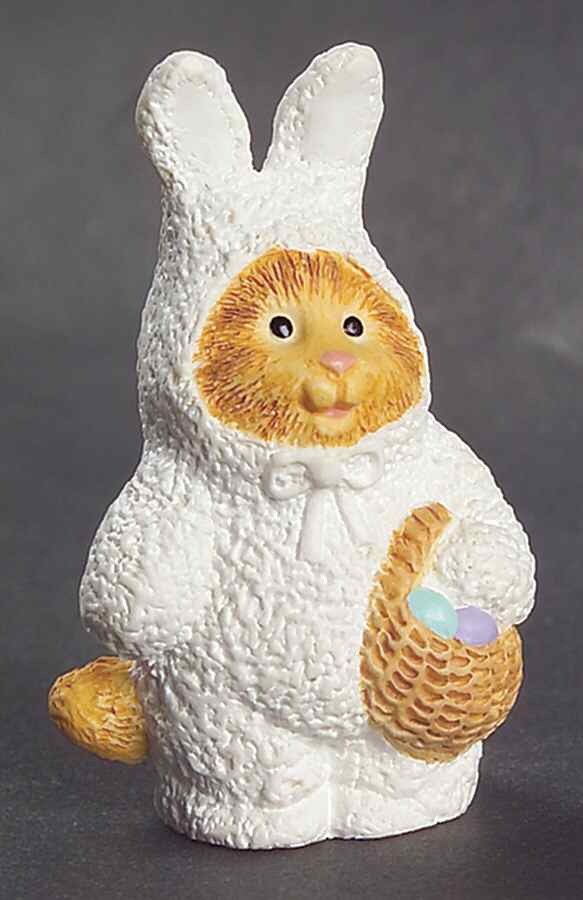 Merry Miniatures 1995 Cameron In Bunny Suit - Boxed by Hallmark Gold Crown-1