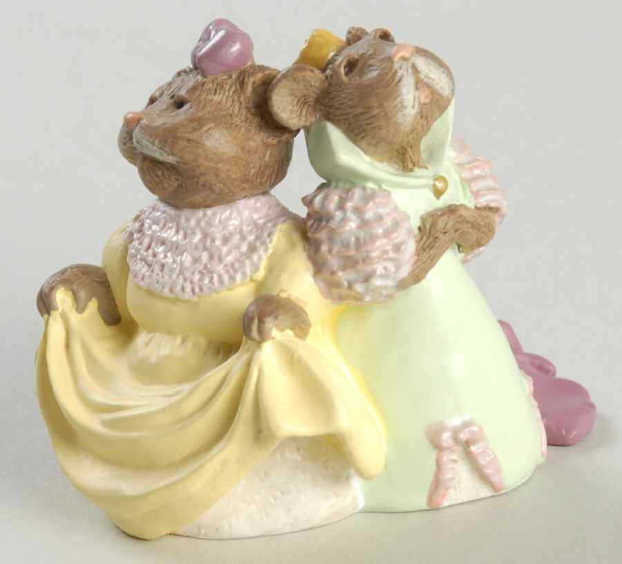 Merry Miniatures 1995 Stepsisters - Boxed by Hallmark Gold Crown-1