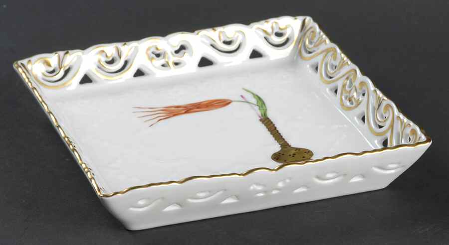 Giftware 6" Square Tray by Herend-1