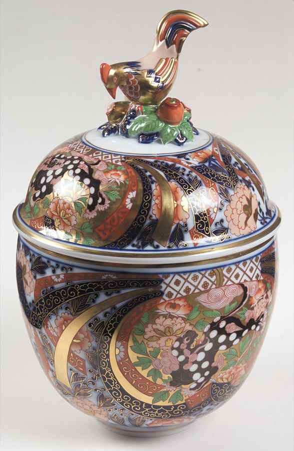 Giftware Large Ginger Jar & Lid by Herend-1