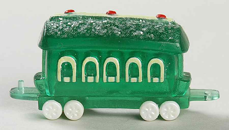 Merry Miniatures 1989 Train Car - No Box by Hallmark Gold Crown-1