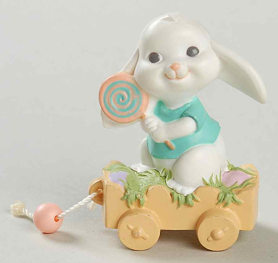 Merry Miniatures 1989 Bunny - No Box by Hallmark Gold Crown-1
