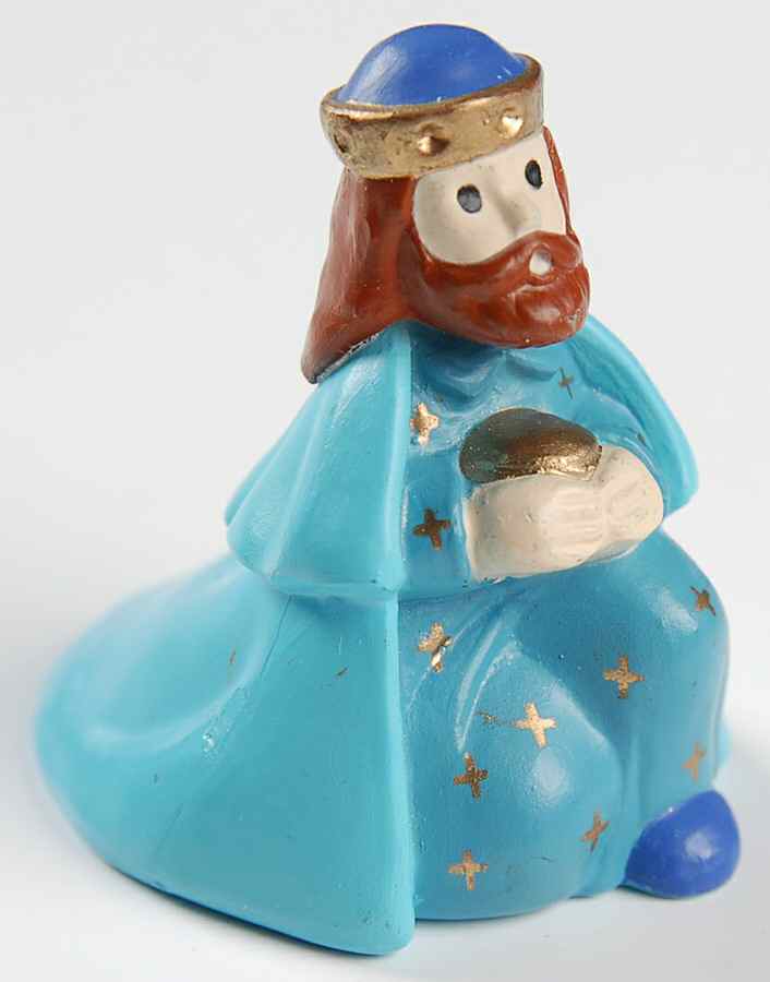 Merry Miniatures 1989 Blue King - Boxed by Hallmark Gold Crown-1
