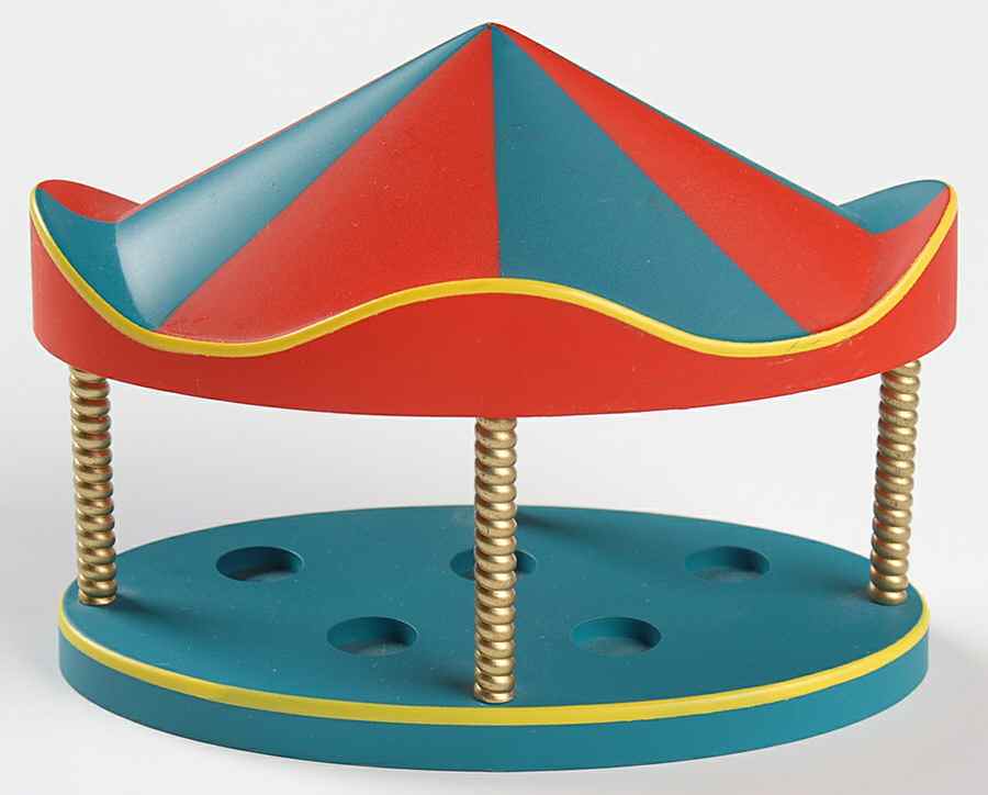 Merry Miniatures 1991 Display Stand - No Box by Hallmark Gold Crown-1