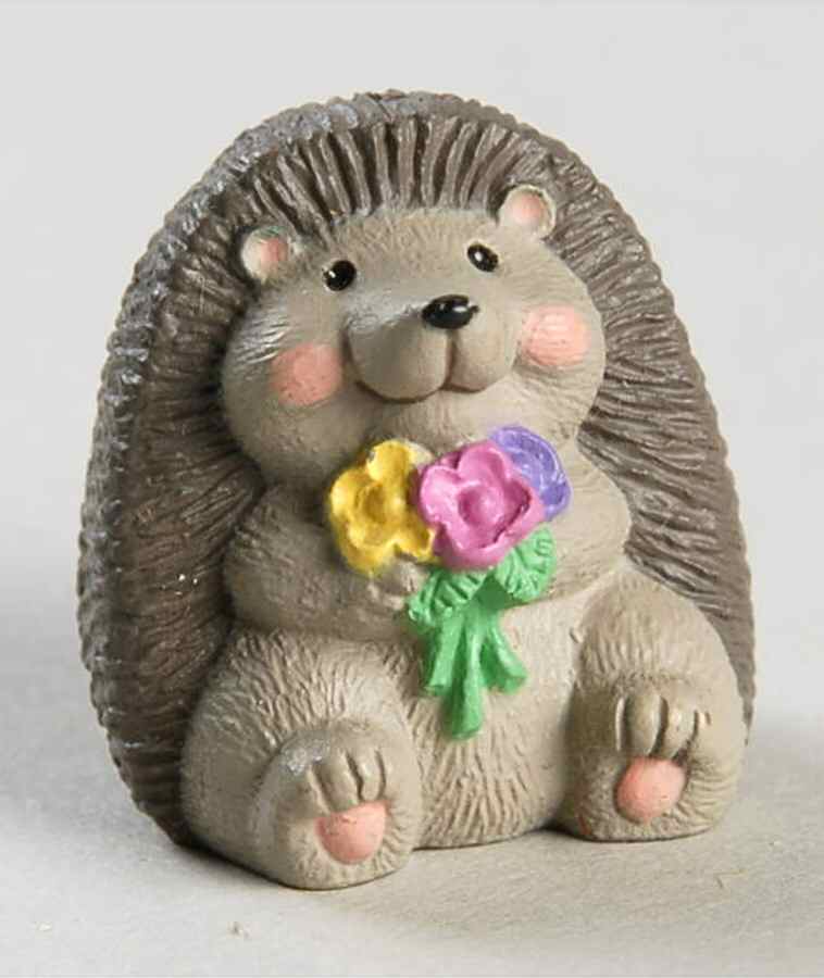 Merry Miniatures 1992 Hedgehog - No Box by Hallmark Gold Crown-1