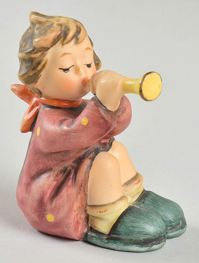 Girl with Trumpet Tm6-Girl With Trumpet - Boxed by M.I. Hummel-1