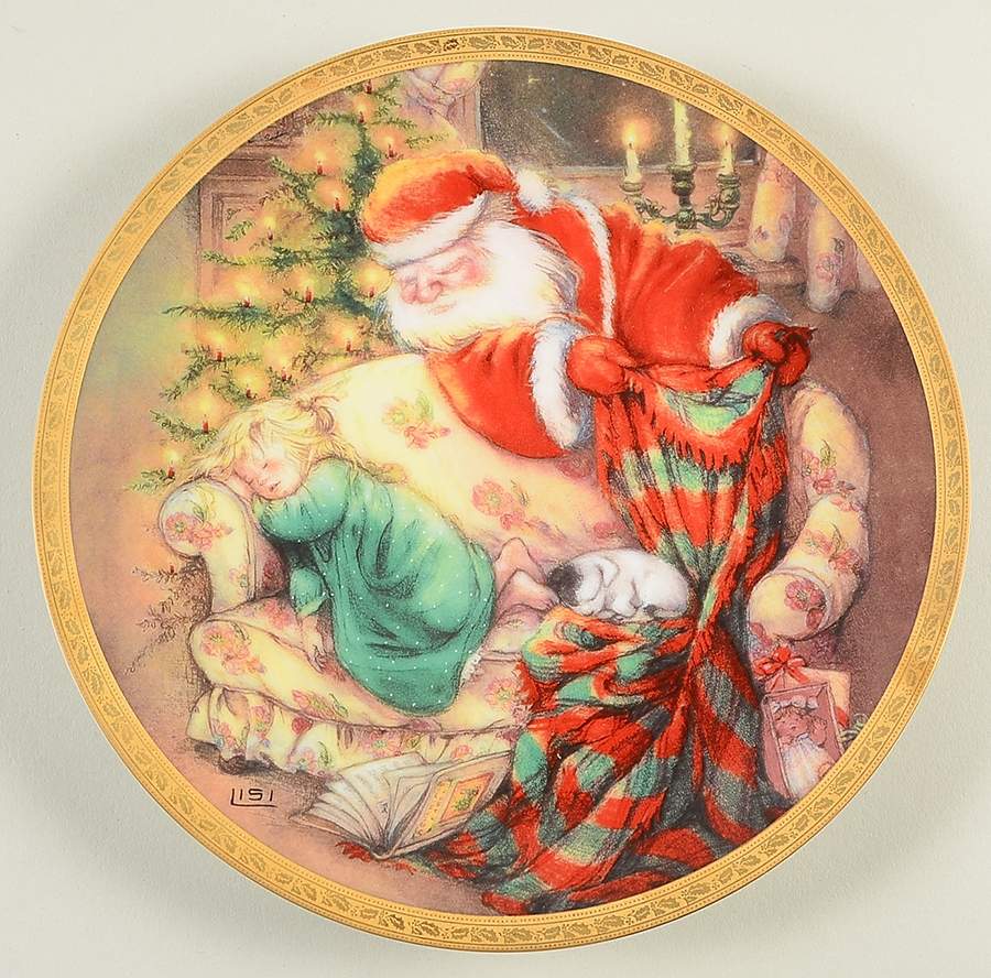 A Lisi Martin Christmas Not A Creature Was Stirring - No Box by Hamilton Collection-1