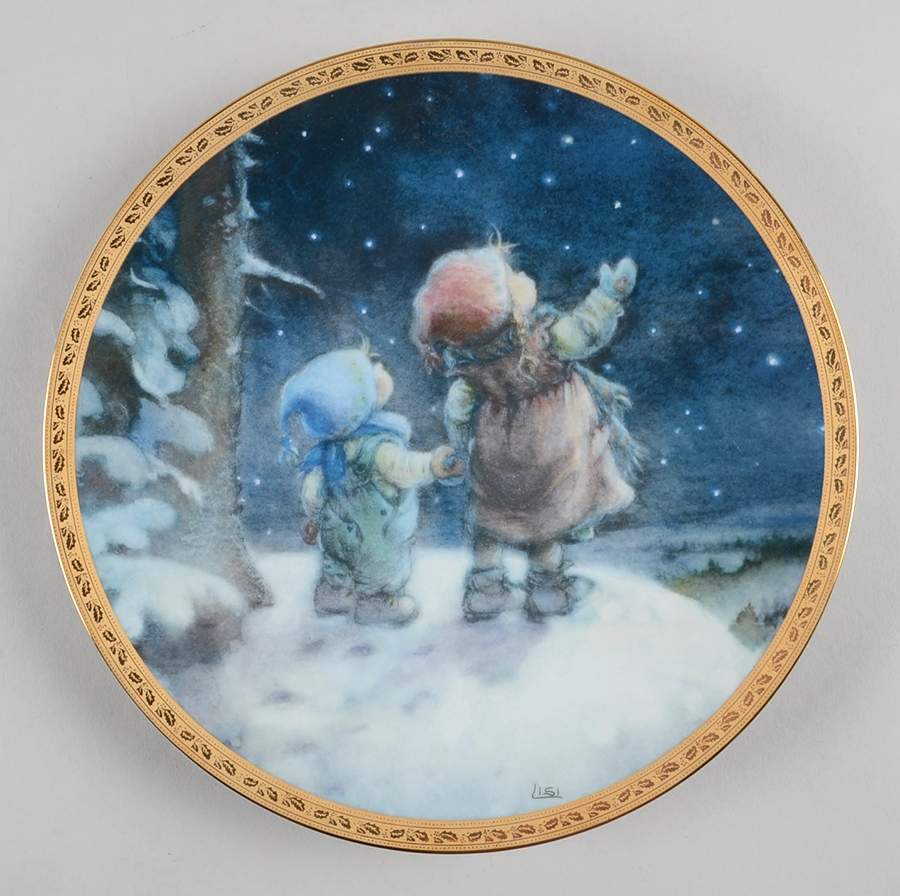 A Lisi Martin Christmas The Night Before Christmas - No Box by Hamilton Collection-1