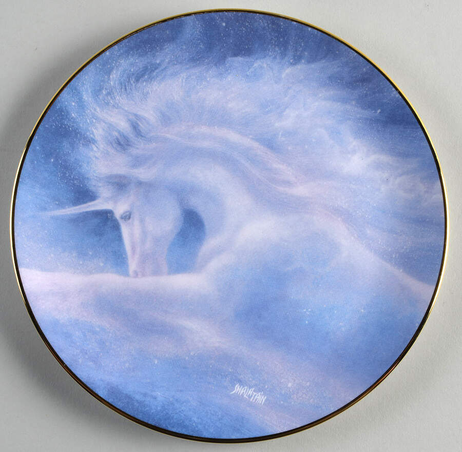 Magical World of Legends & Myths Dreams Of Pegasus - No Box by Hamilton Collection-1