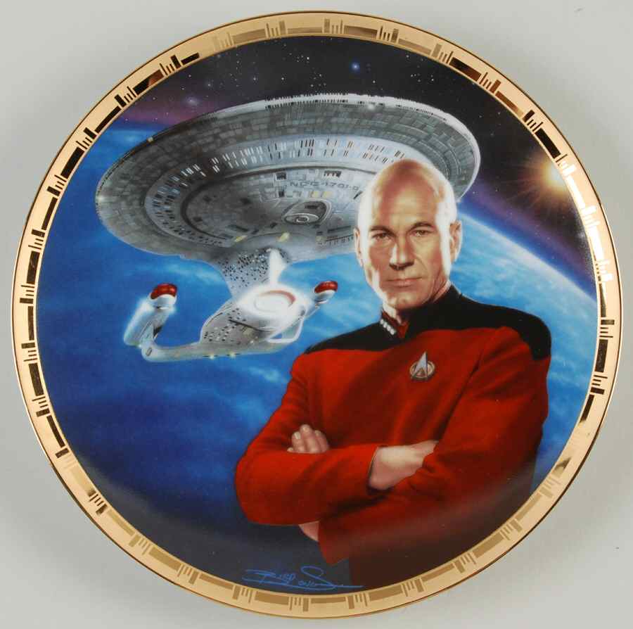 Star Trek:The Power of Command Captain Picard - No Box by Hamilton Collection-1