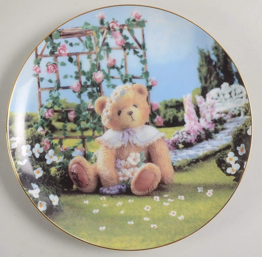Treasury of Cherished Teddies Friendship Is In Bloom - No Box by Hamilton Collection-1