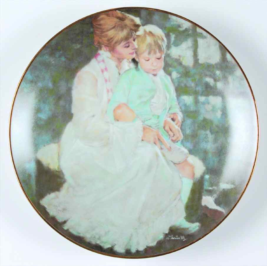 Mothers Day-Thornton Utz Mother's Helping Hand - No Box by Hamilton Collection-1