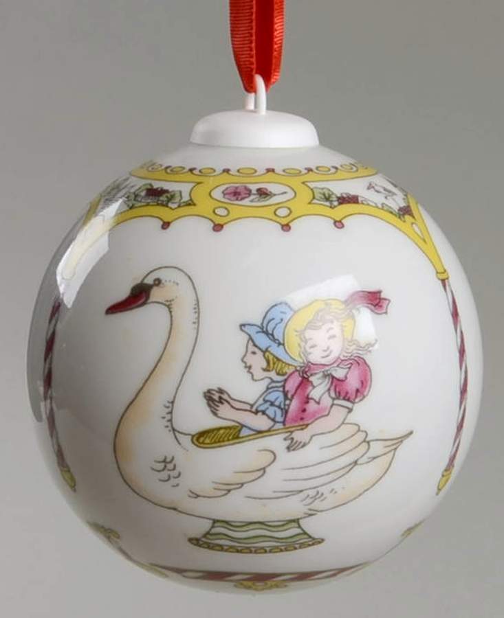 Annual China Christmas Ball Children's Carousel - Boxed by Hutschenreuther-1