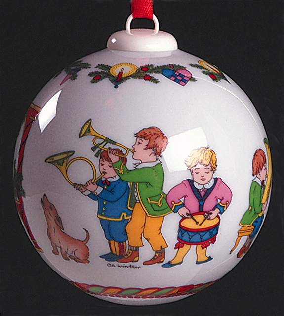 Annual China Christmas Ball Children's Choir - No Box by Hutschenreuther-1