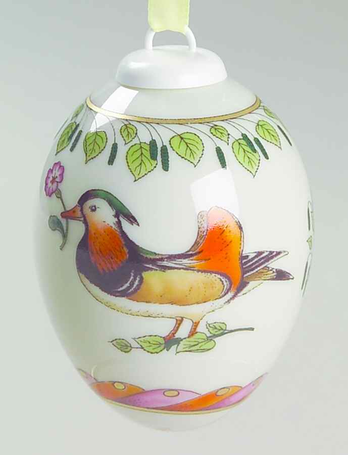 Annual China Spring Egg 1998 Egg - Boxed by Hutschenreuther-1