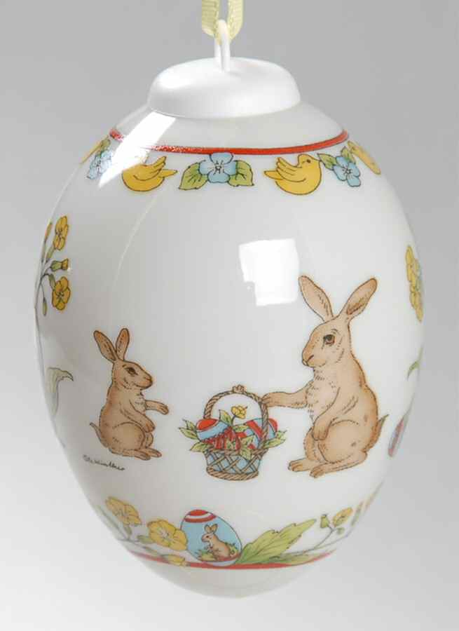 Annual China Spring Egg 1997 Egg - Boxed by Hutschenreuther-1