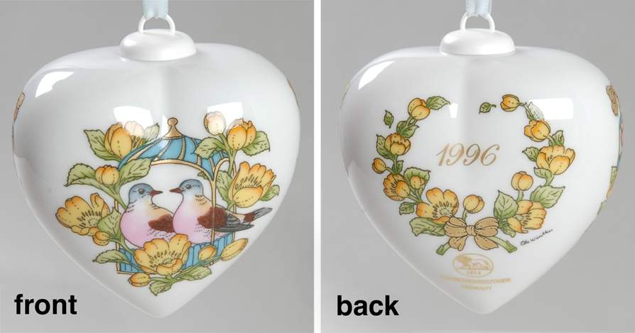 Annual China Spring Heart 1996 Spring Heart - Boxed by Hutschenreuther-1