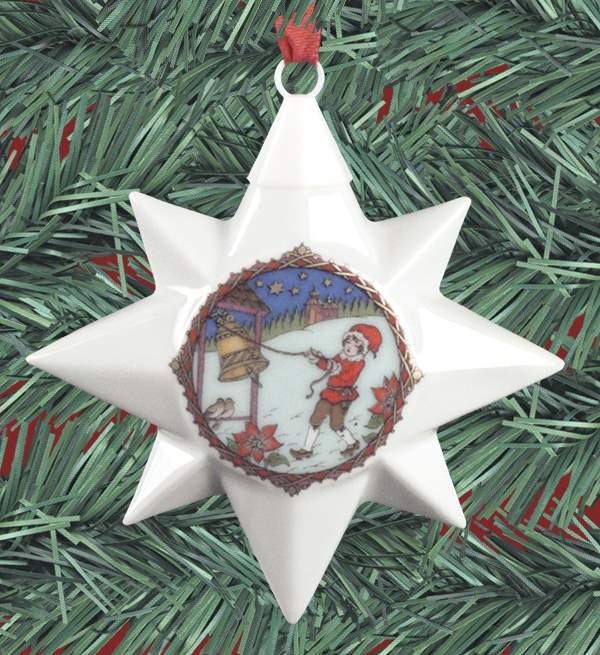 Annual Christmas Star Ringing In The Millennium - No Box by Hutschenreuther-1