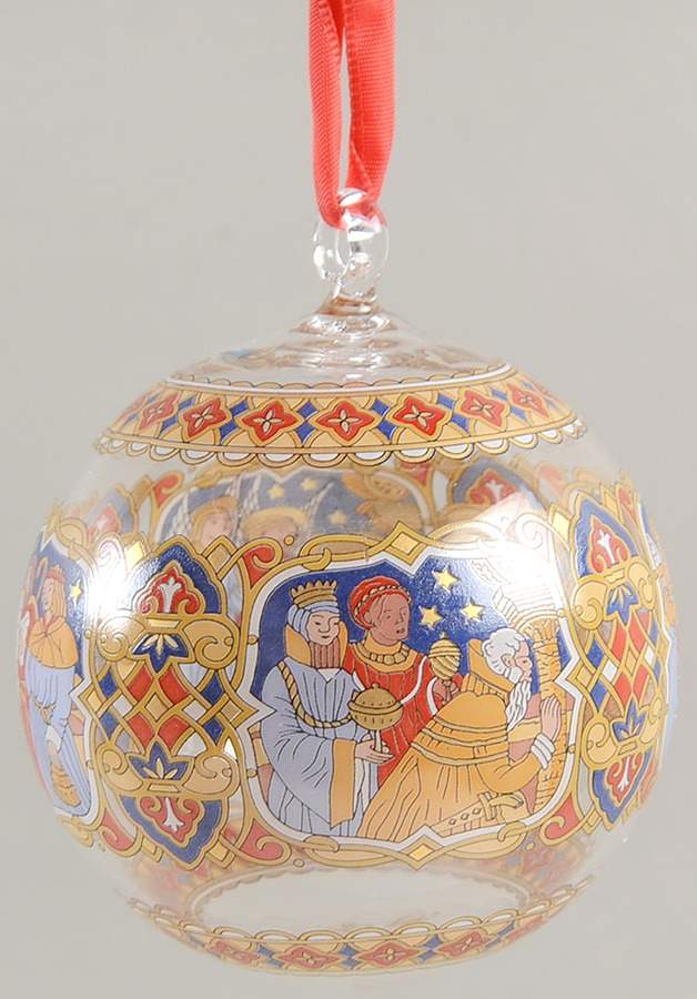 Annual Crystal Christmas Ball France - Boxed by Hutschenreuther-1
