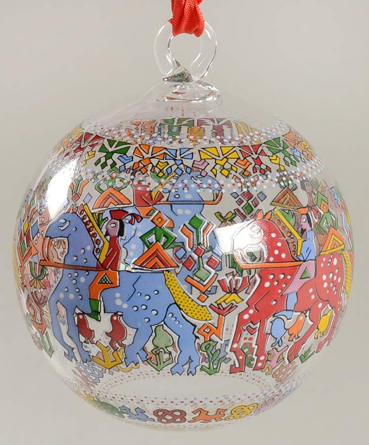Annual Crystal Christmas Ball Italy - Boxed by Hutschenreuther-1
