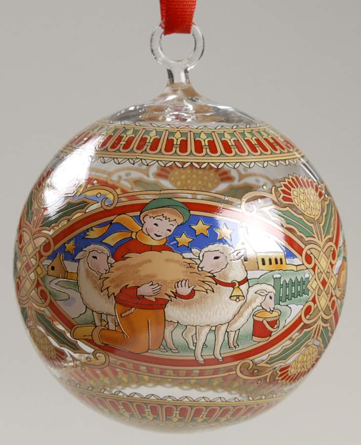 Annual Crystal Christmas Ball Scotland - Boxed by Hutschenreuther-1