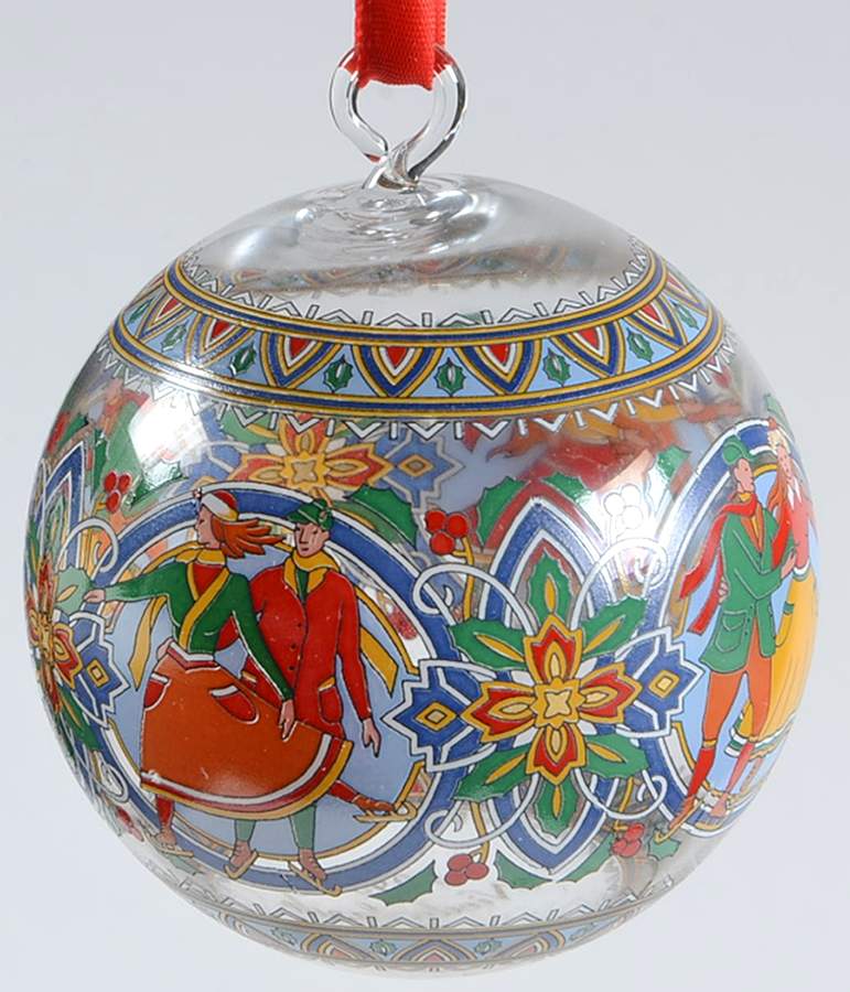 Annual Crystal Christmas Ball Netherlands - Boxed by Hutschenreuther-1
