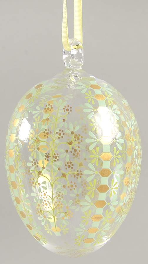 Annual Crystal Spring Egg 1993 Spring Egg - Boxed by Hutschenreuther-1