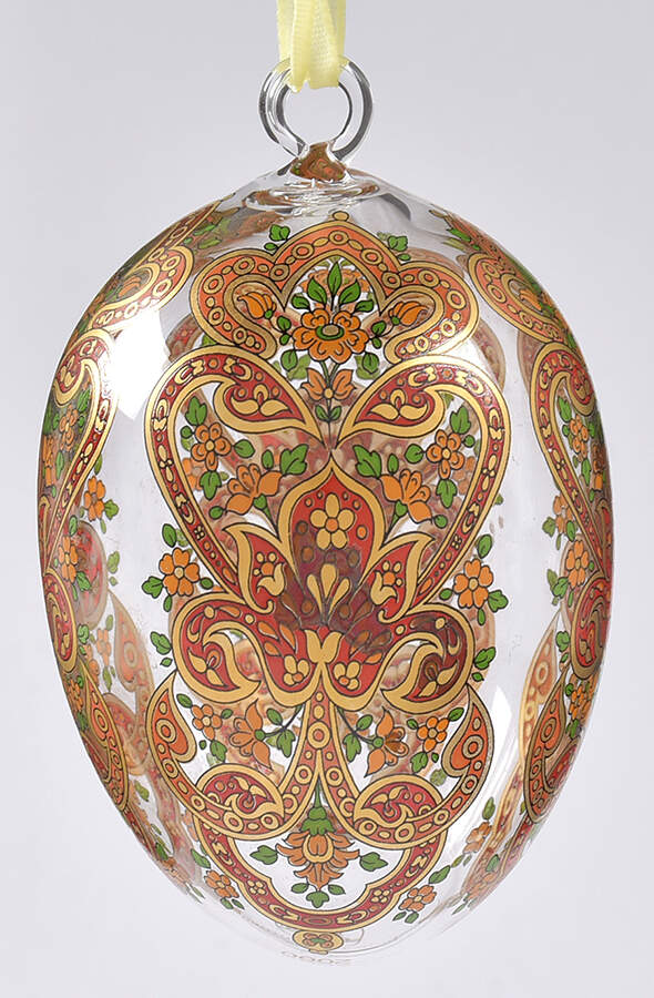 Annual Crystal Spring Egg 2000 Spring Egg  - No Box by Hutschenreuther-1