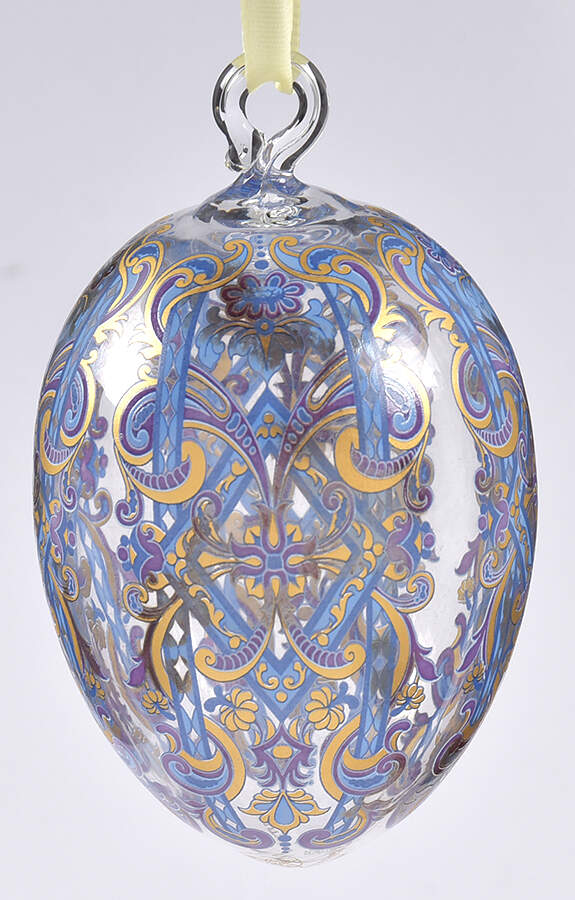 Annual Crystal Spring Egg 1999 Spring Egg - Boxed by Hutschenreuther-1