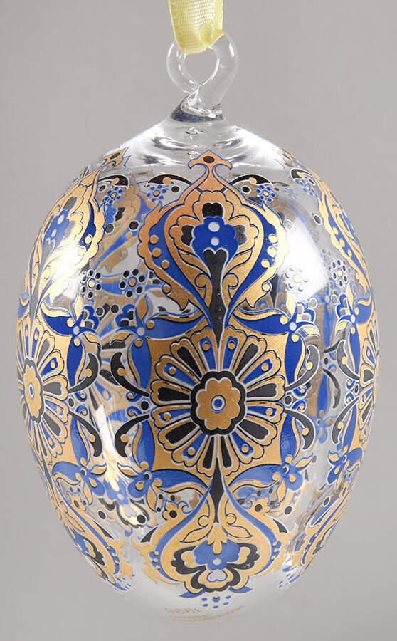 Annual Crystal Spring Egg 1996 Spring Egg - Boxed by Hutschenreuther-1