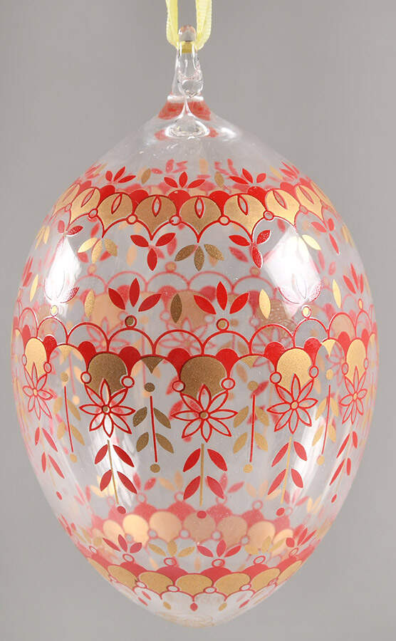 Annual Crystal Spring Egg 1992 Spring Egg - No Box by Hutschenreuther-1