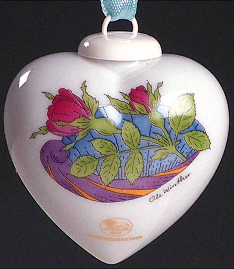 China Mini Heart Ornaments Wildrose - Boxed by Hutschenreuther-1