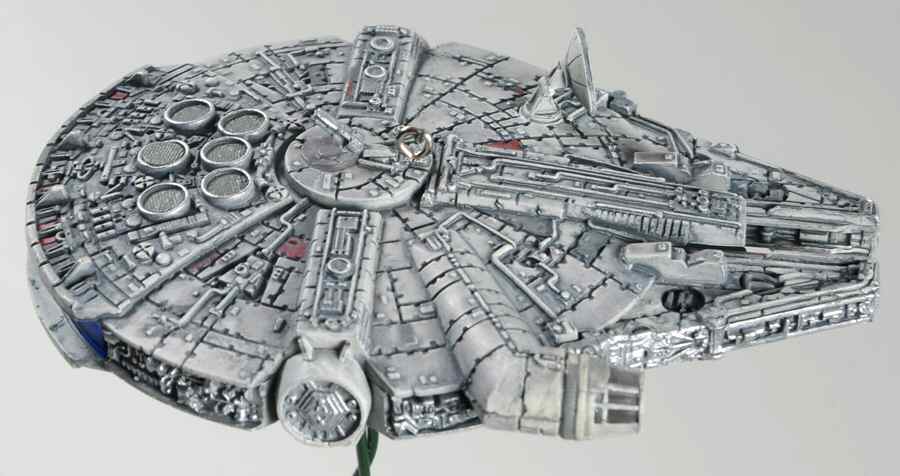 Star Wars-General 1996 Millennium Falcon - No Box by Hallmark Gold Crown-1